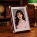 High-end Imitation Copper Rounded-corner Frame, Empty For Tabletop Display, 6inch 7inch 8inch 10inch Replaceable A4_maomaolike.com