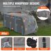 Travel Trailer Cover, 20-22 Ft RV Cover, 4-Layer Non-Woven Fabric Camper Cover, Waterproof, Windproof And Rip-Stop Class A RV Cover, With Storage Bag, Repair Patches, Straps And Tire Covers_maomaolike.com