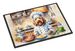 Labradoodle The Chef Doormat Front Door Mat Indoor Outdoor Rugs For Entryway, Non Slip Washable Low Pile, 24H X 36W_maomaolike.com