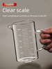 High Borosilicate Glass Measuring Children's Graduated Milk Microwave Safe Heating Breakfast Oatmeal Water Cup_maomaolike.com