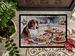 Basset Hound Christmas Cookies Doormat Front Door Mat Indoor Outdoor Rugs For Entryway, Non Slip Washable Low Pile, 24H X 36W_maomaolike.com