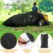Lawn Tractor Leaf Bag 54 Cubic Feet Standard Garden Waste Collection Bag W/ 112in Opening For Fast & Easy Leaf Collection Riding Lawn Mower Rubbish Bag Outdoor_maomaolike.com