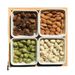 Home Garden Divided Snacks Nuts Snack Dish Candy KTV Seasoning Dessert Ceramic Dried Fruit Plate Packaging Box_maomaolike.com