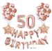 Rose Gold Sequin Balloon Rose Gold Aluminum Film Digital Balloon Set Combination Balloon_maomaolike.com