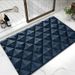 Bathroom Mat Toilet Mat Shower Mat Entrance Rug Absorbent Non-Slip Mat Soft Quick-Dry Machine Washable_maomaolike.com