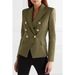 Women's Clothing multi color slim fit temperament commuter suits in stock_maomaolike.com