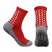 Sports socks football socks thick towel bottom non slip socks running socks basketball socks cycling socks mid tube dotted yoga socks_maomaolike.com