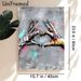 Graffiti Heart Hands Painting Poster, Vibrant Street Art Style Poster, Urban-inspired Hand Heart Design With Colorful Graffiti Details, Ideal For_maomaolike.com