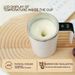 1pc automatic stirring cup, portable 304 stainless steel coffee cup with temperature display, USB charging, suitable for home and office use_maomaolike.com