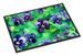 Wisconsin Wood Violets In Watercolor Doormat Front Door Mat Indoor Outdoor Rugs For Entryway, Non Slip Washable Low Pile, 24H X 36W_maomaolike.com