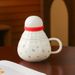 Badminton Cup Ceramic Creative High Beauty Coffee Cup Water Cup_maomaolike.com
