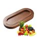 Kitchen Gadget 3 Piece Storage Tray Set For Snack Cake_maomaolike.com