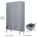 Three Drawer Boxes No-Tool Assembly Hanging Rack Non-Woven Fabric Storage Organizer Portable Clothes Closet Rolling Door Wardrobe_maomaolike.com