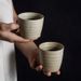 2PCS Coarse Pottery Tea Cup, Japanese Casual Cup, Personal Single Cup, Sushi Cup, Restaurant Home Use_maomaolike.com