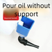 New Pouring With Snap-on Design, Wide Thick Mouth, Extended Tube, Large Oil Filling Funnel_maomaolike.com