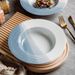 Minimalist Ceramic Straw Hat French Style Pasta Western Food Soup Deep Salad Kitchen Display Plate Commercial Use_maomaolike.com