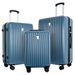 3-Piece Hardshell Travel Luggage Set With TSA Lock & Double Spinner Wheels, Large Capacity Rolling Cases For Family Travel & Business Trip, Lightweight Expandable Suitcases_maomaolike.com