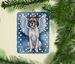 Boxer My Angel Porcelain Ornament Christmas Tree Hanging Decorations For Home Christmas Holiday, Rectangle, Gift, Multicolor_maomaolike.com