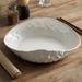 Rock Pattern Shell High-end Household Ceramic 2025 New Light Luxury Large Steamed Fish Soup Plate Hotel Tableware_maomaolike.com