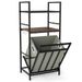 2-Tier Laundry Hamper With Tilt-out Basket For Bathroom, Bedroom, Dorm, And Laundry Room_maomaolike.com
