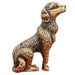 Brass Zodiac Golden Retriever Dog Pure Copper Figurine Home Office Desktop Copperware Crafts Wholesale_maomaolike.com
