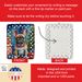 French Bulldog Christmas Reindeer Porcelain Ornament Christmas Tree Hanging Decorations For Home Christmas Holiday, Rectangle, Gift, Multicolor_maomaolike.com