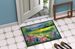 Massachusetts Mayflowers In Watercolor Doormat Front Door Mat Indoor Outdoor Rugs For Entryway, Non Slip Washable Low Pile, 24H X 36W_maomaolike.com