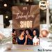 Joyful Girls' Gathering Painting Poster, Warm-toned Retro Style Poster, Playful "Let's Inhale A Shot" Design With Laughing Women, Ideal For Home Bar_maomaolike.com