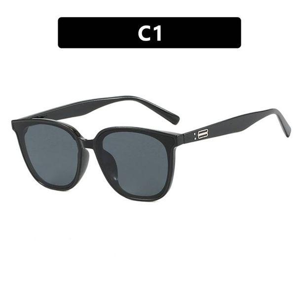 Shape sunglasses, trendy Korean version, retro sunglasses, 2024 new spicy girl sunglasses_maomaolike.com