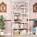 Industrial Bookshelf Bookcase With 8 Open Storage Shelf_maomaolike.com