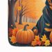 Rottweiler Fall Memory Foam Kitchen Mat Machine Washable Anti-Fatigue Mat Cushion Comfort Bath Mat Or Kitchen Rug_maomaolike.com