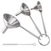 Multifunctional Funnel Three-Piece Set: Small Oil, Vinegar, Wine, Spices And Essential Oils Filling Set – Oil, Vinegar, Wine And Spices Filling_maomaolike.com