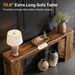 Wood Console Table, Farmhouse Sofa Table Entryway Table_maomaolike.com