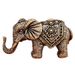 Bronze Pure Copper Water Elephant Auspicious Ruyi Office Home Decoration Three-Dimensional Hand-Made Metal Ornament_maomaolike.com
