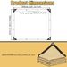 1 Outdoor Shade Cloth, Deck And Backyard Patio Shade Cloth, 6- Encrypted 80% Shade Cloth, Heat Resistant, Durable Shade Cloth With Grommets For Plant Covering, Greenhouse,3*3m_maomaolike.com