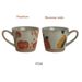 Vintage Hand-painted Mug, Coarse Pottery Breakfast Cup_maomaolike.com