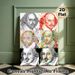 William Shakespeare Portrait Painting Poster, Artistic Ink Line & Vibrant Watercolor Mixed-style Poster, Unique Artistic Portrait Collection, Ideal_maomaolike.com