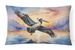 Birds, Birds, Birds Throw Pillow Throw Pillow For Indoor Couch Bed Outdoor Patio Washable, Pelican Fyling At Sunrise 7508,12Hx16W_maomaolike.com