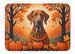 Rhodesian Ridgeback Fall Memory Foam Kitchen Mat Machine Washable Anti-Fatigue Mat Cushion Comfort Bath Mat Or Kitchen Rug_maomaolike.com