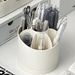 Desk Stationery Storage Artifact Pen Holder Desktop Tape Planner Sticker Organizer Box High-Value Rotating_maomaolike.com