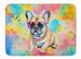French Bulldog Hippie Dawg Memory Foam Kitchen Mat Machine Washable Anti-Fatigue Mat Cushion Comfort Bath Mat Or Kitchen Rug_maomaolike.com