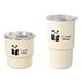 304 Stainless Steel Coffee Cup Cartoon Ins Style Mug, Student Portable Straw Water Cup, High-value Milk Tea Cup_maomaolike.com
