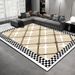 Living Room Rug,Large Rug,Oversized, Gold Leaves Design,Bedroom Rug,Soft And Thick, Machine Washable, Thickened Rug, Bedside Rug,Decorative Indoor Rug_maomaolike.com