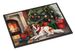 Brittany Cozy Christmas Doormat Front Door Mat Indoor Outdoor Rugs For Entryway, Non Slip Washable Low Pile, 24H X 36W_maomaolike.com