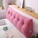 SOGA 150cm Pink Triangular Wedge Bed Pillow Headboard Backrest Bedside Tatami Cushion Home Decor_maomaolike.com