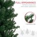 8' Tall Unlit Slim Fir Artificial Christmas Tree With Realistic Branches, And 1168 Tips, Green_maomaolike.com