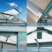 Polycarbonate Greenhouse,6'x 8' Heavy Duty Walk-in Plant Garden Greenhouse For Backyard/Outdoor_maomaolike.com