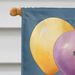 Scottish Deerhound Happy Birthday House Flag Large Porch Sleeve Pole Decorative Outside Yard Banner Artwork Wall Hanging, Polyester, House Size, Multicolor_maomaolike.com