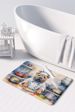 Shar Pei The Chef Memory Foam Kitchen Mat Machine Washable Anti-Fatigue Mat Cushion Comfort Bath Mat Or Kitchen Rug_maomaolike.com