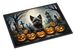 Cairn Terrier Spooky Halloween Doormat Front Door Mat Indoor Outdoor Rugs For Entryway, Non Slip Washable Low Pile, 24H X 36W_maomaolike.com